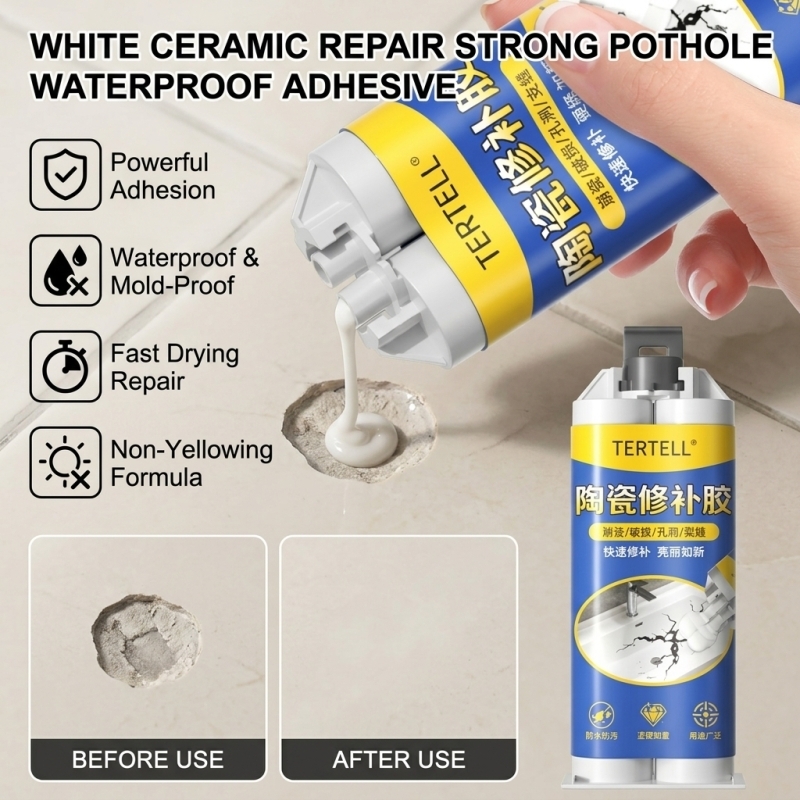 Tile Grout Repair - Adhésif de réparation de fissures en