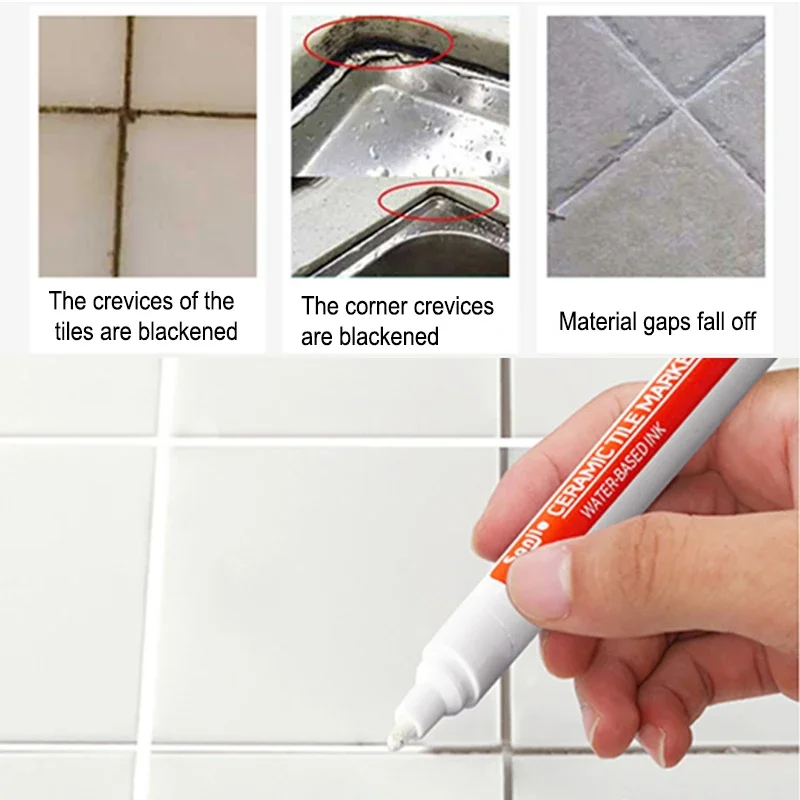 Marqueur de carrelage étanche  - Tile Grout Repair avis et prix