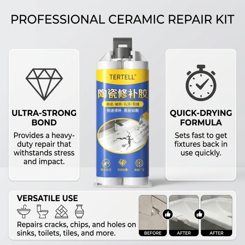 Adhésif de réparation de fissu - Tile Grout Repair avis et prix
